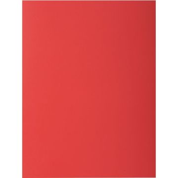 Paquet de 10 chemises 210 g ROCK"S format 24x32 cm rouge