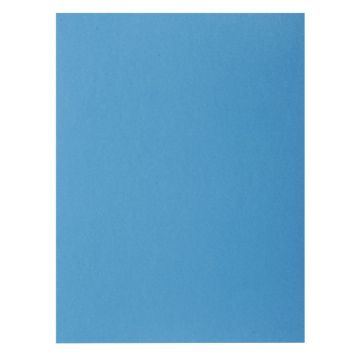 Paquet de 100 chemises 210 g ROCK"S format 24x32 cm bleu