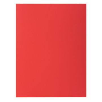 Paquet de 100 chemises 210 g ROCK"S format 24x32 cm rouge