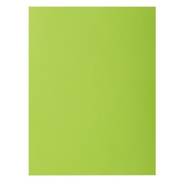 Paquet de 100 chemises 210 g ROCK"S format 24x32 cm vert