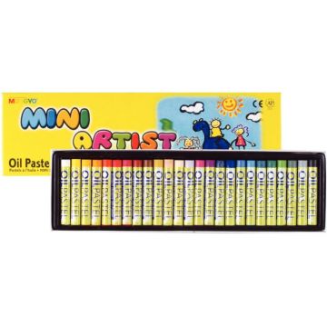 Boîte de 25 pastels à l'huile Mini Artist