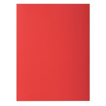 Paquet de 100 sous-chemises 80g format 22x31 cm rouge
