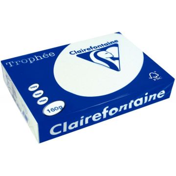 Paquet de 250 feuilles format A4 160g gris CLAIREFONTAINE