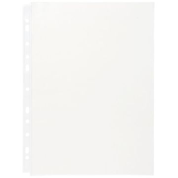 Sachet de 10 pochettes perforées en PVC 10/100ème