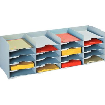 Bloc 20 cases 897x313x304mm gris