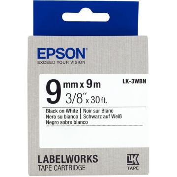 Recharge EPSON LK  9mmx9m noir/blanc