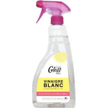 Spray 750ml vinaigre blanc 14° citron