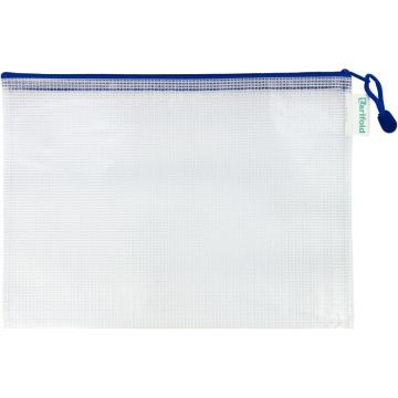 Pochette fourre-tout 330x240mm bleue