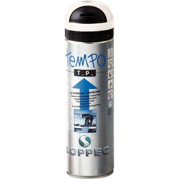 Bombe 500ml marquage temporaire blanc