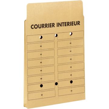 Paquet de 50 pochettes courrier intérieur 260x330mm