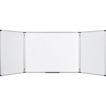 Tableau blanc triptyque émaillé 90x240cm