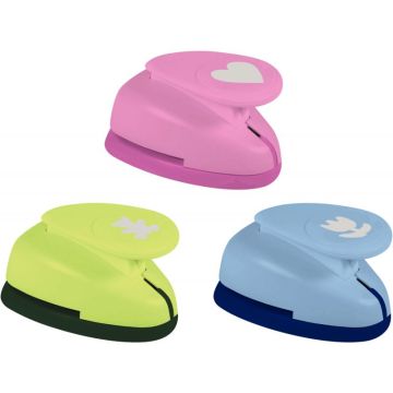 Boite de 3 perforateurs déco fête des mères assortis