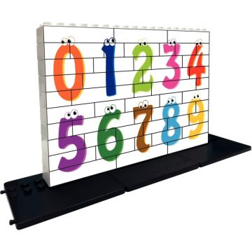 Puzzle UP recto/verso 48 pièces, l'alphabet et les chiffres