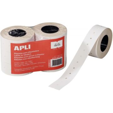 Lot de 6000 etiquettes 21 x 12 mm enlevable