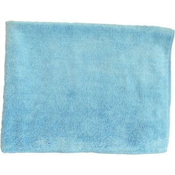 Lot de 5 serpillières en microfibre bleues