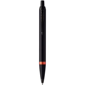Stylo bille IM Vibrant Ring noir et orange