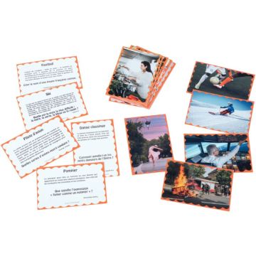 Lot de 384 images sports et métiers