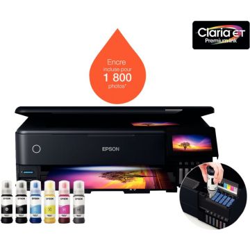 Multifonction jet d'encre Epson EcoTank ET8550 A3