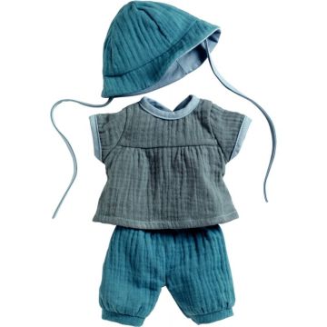 Tenue d'été 3 pièces pour poupée 30 à 34 cm
