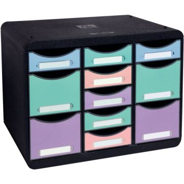 Module 11 tirois STOREBOX à l'italienne noir/pastel