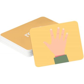 26 cartes recto/verso les parties du corps