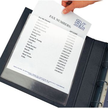 Blister de 10 pochettes adhésives en polypropylène 305x220mm