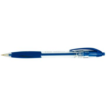 Stylo Atlantis rétractable bleu