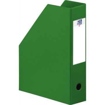 Porte-revues OXFORD en PVC dos 7cm vert