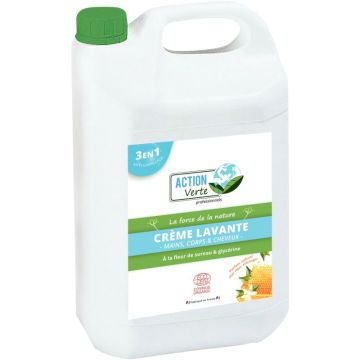 Bidon 5L crème lavante miel fleur d'oranger