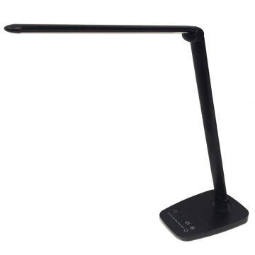 Lampe LED Twistled noir