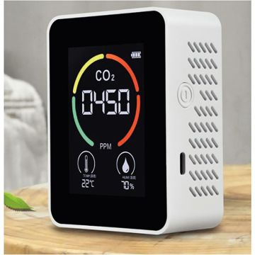 Mesureur d'air C02 par capteur infrarouge