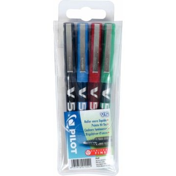 Pochette de 4 stylos V5 assortis