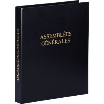 Classeur registre assemblées générales