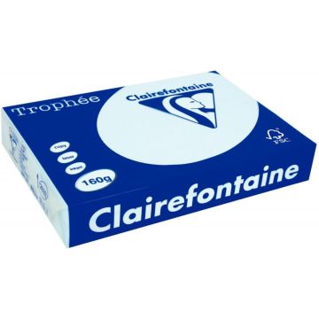 Paquet de 250 feuilles format A3 160g bleu CLAIREFONTAINE
