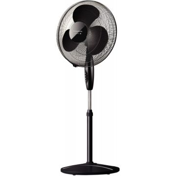 Ventilateur sur pied noir diamètre 40cm 40W
