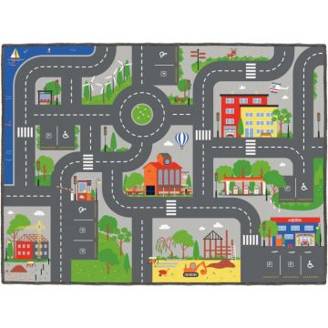 Tapis de jeux 180x133 cm la ville