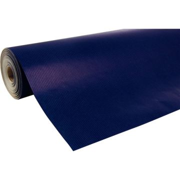 Rouleau papier cadeau 50x0.70m bleu foncé