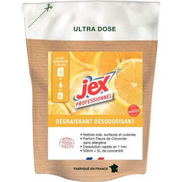 Ultra-dose 500ml détergent dégraissant fleurs de citronnier