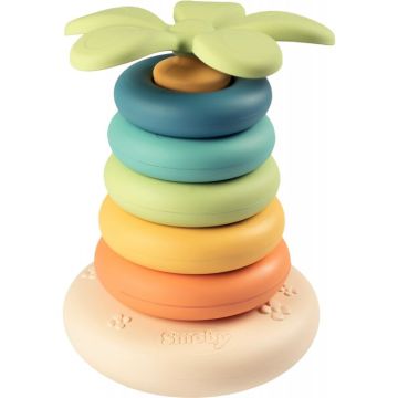 Palmier à empiler 5 anneaux SMOBY GREEN