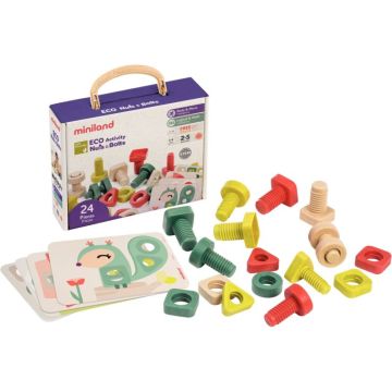 Boite de 24 vis et écrous eco friendly