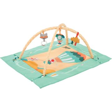 Grand tapis d'éveil avec arches amovibles