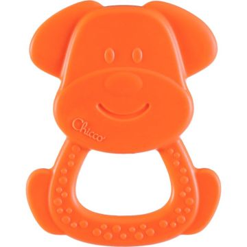 Hochet de dentition en bioplastique CHICCO, le chien