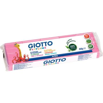 Pain de 350G de pâte à modeler Pat'Plume coloris rose