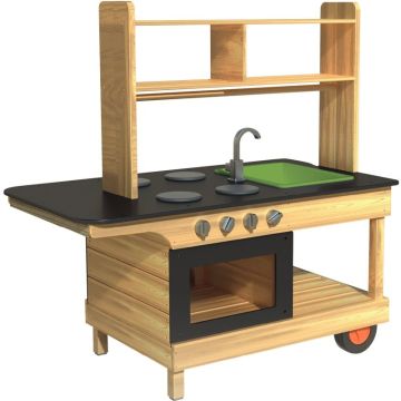 Cuisine d'extérieur mobile XXL