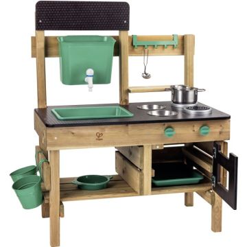 Cuisine d'extérieur en bois