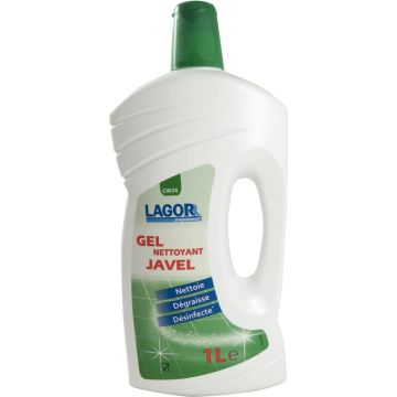 Flacon 1L gel nettoyant javel sans rinçage
