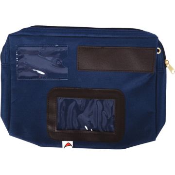 Pochette caisse 185x270mm soufflet 40mm bleue