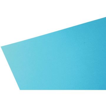 Paquet de 10 feuilles à dessin 50x65cm 160g turquoise