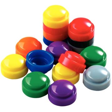 Sachet de 500 capsules à empiler 10  coloris assortis