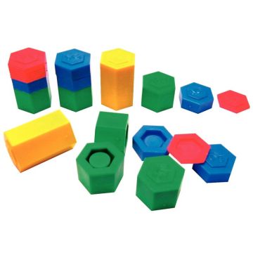 Sachet de 54 poids de 1 à 20g coloris assortis